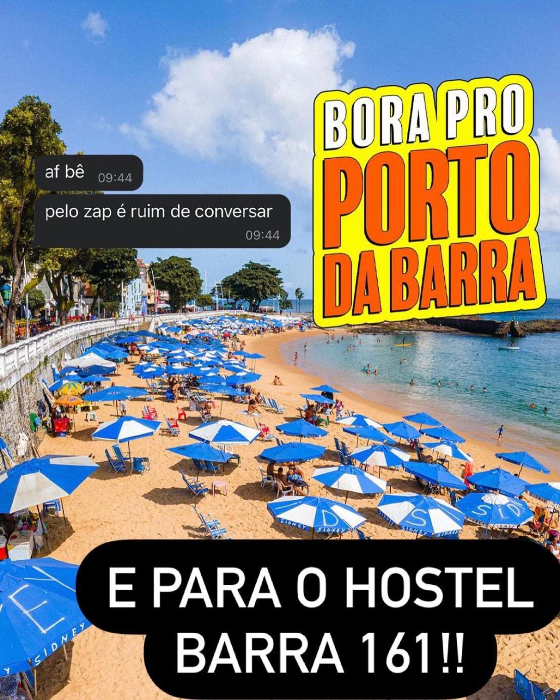 Hostel Barra 161 Salvador Esterno foto